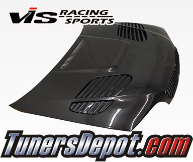 VIS GTR Style Carbon Fiber Hood - 04-05 BMW 325ci 2dr E46