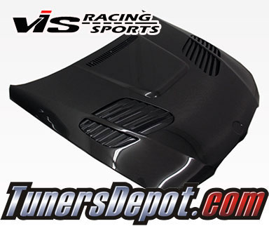 VIS GTR Style Carbon Fiber Hood - 08-10 BMW 335i Convertible E93 