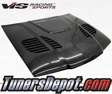 VIS GTR Style Carbon Fiber Hood - 92-98 BMW 328i 4dr E36
