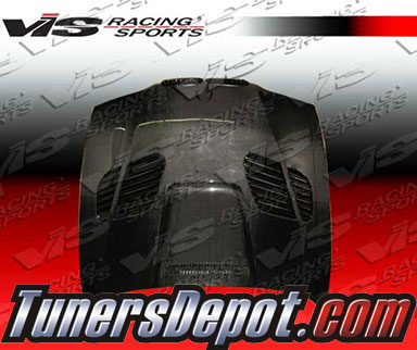 VIS GTR Style Carbon Fiber Hood - 99-03 BMW 540it Wagon E39 
