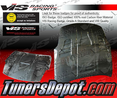VIS Invader 3 Style Carbon Fiber Hood - 03-06 Nissan 350Z