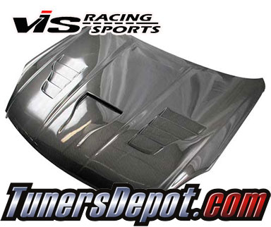 VIS Invader 3 Style Carbon Fiber Hood - 03-07 Infiniti G35 Coupe 2dr
