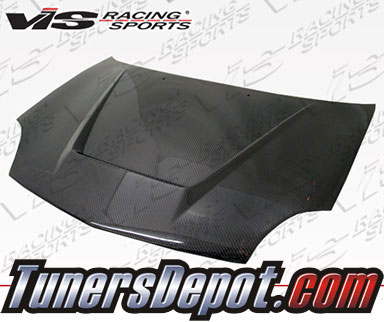 VIS Invader Style Carbon Fiber Hood - 00-05 Dodge Neon 4dr