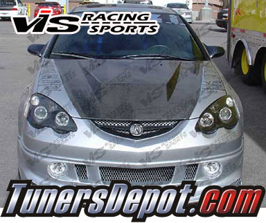 VIS Invader Style Carbon Fiber Hood - 02-06 Acura RSX 