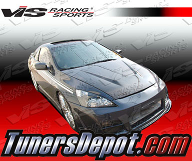 VIS Invader Style Carbon Fiber Hood - 03-07 Honda Accord 2dr