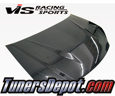 VIS Invader Style Carbon Fiber Hood - 04-05 Honda Civic