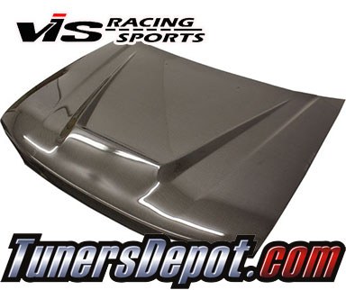 VIS Invader Style Carbon Fiber Hood - 90-93 Honda Accord