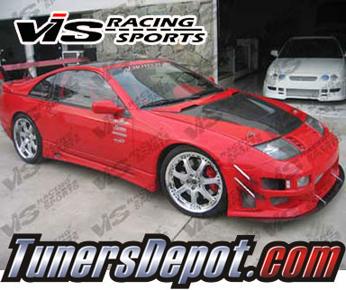 VIS Invader Style Carbon Fiber Hood - 90-96 Nissan 300ZX