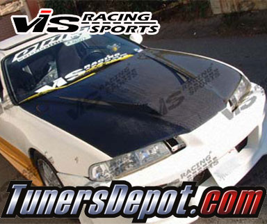 VIS Invader Style Carbon Fiber Hood - 92-96 Honda Prelude 2dr