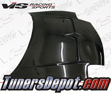 VIS Invader Style Carbon Fiber Hood - 93-96 Mazda RX-7 