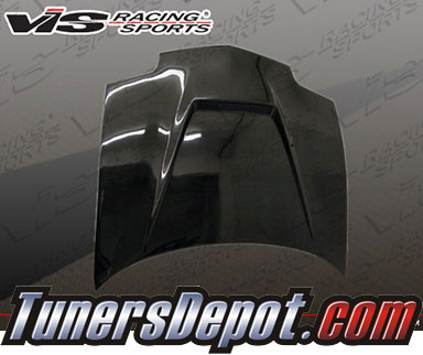 VIS Invader Style Carbon Fiber Hood - 95-02 Pontiac Sunfire