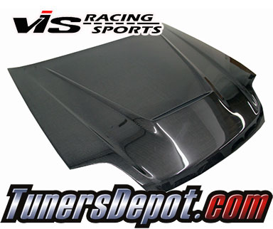 VIS Invader Style Carbon Fiber Hood - 97-01 Honda Prelude