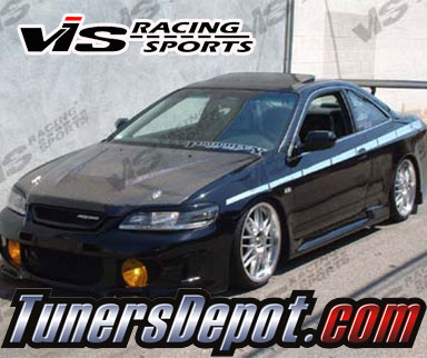 VIS Invader Style Carbon Fiber Hood - 98-02 Honda Accord 2dr