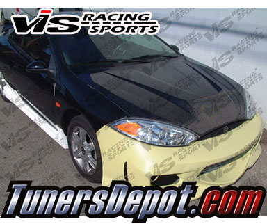 VIS Invader Style Carbon Fiber Hood - 99-03 Mercury Cougar 2dr