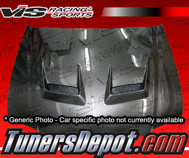 VIS JS Style Carbon Fiber Hood - 00-09 Honda S2000