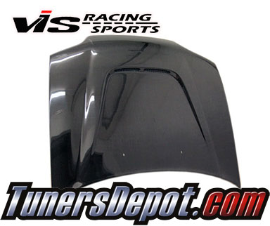 VIS JS Style Carbon Fiber Hood - 92-95 Honda Civic 2dr