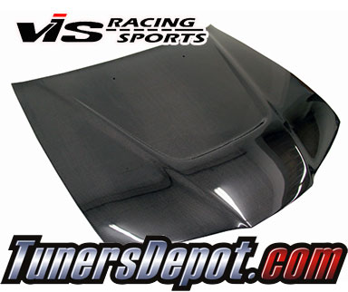 VIS JS Style Carbon Fiber Hood - 92-96 Honda Prelude 2dr