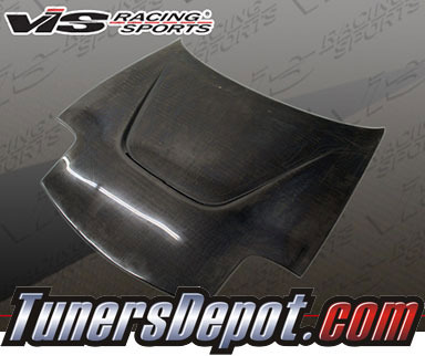 VIS JS Style Carbon Fiber Hood - 93-96 Mazda RX-7 