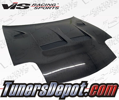 VIS KS Style Carbon Fiber Hood - 93-96 Mazda RX-7 