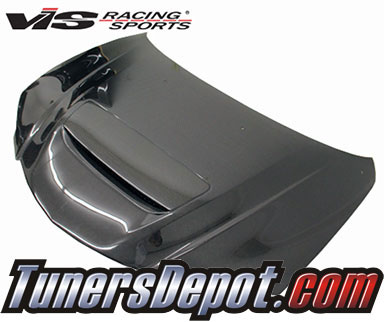 VIS M Speed Style Carbon Fiber Hood - 04-09 Mazda 3 4dr