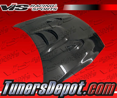 VIS MS Style Carbon Fiber Hood - 09-15 Nissan GT-R R35