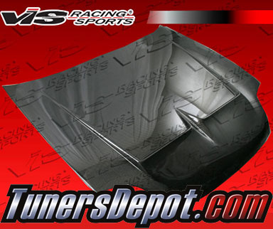 VIS Monster 3 Style Carbon Fiber Hood - 97-01 Honda Prelude