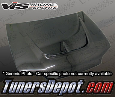 VIS Monster Style Carbon Fiber Hood - 07-11 Toyota Yaris 3dr Hatchback