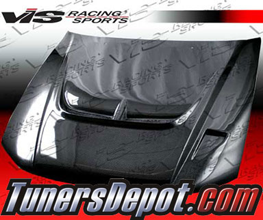 VIS Monster Style Carbon Fiber Hood - 99-03 Mitsubishi Galant 4dr