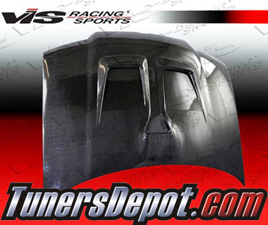 VIS Monster Style Carbon Fiber Hood - 99-05 Volkswagen Jetta IV 4dr