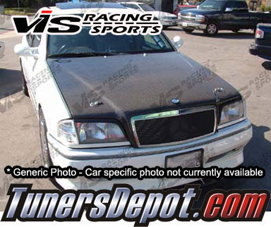 VIS OEM Style Carbon Fiber Hood - 00-02 Mercedes E320 Wagon W210