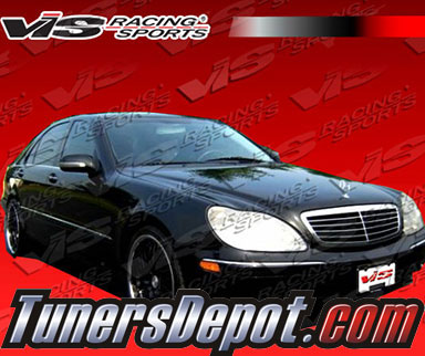 VIS OEM Style Carbon Fiber Hood - 00-02 Mercedes S430 W220