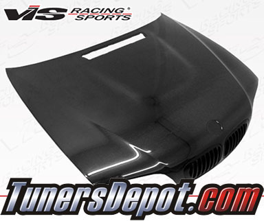 VIS OEM Style Carbon Fiber Hood - 01-06 BMW M3 Convertible E46