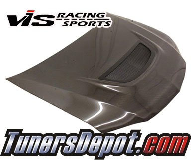 VIS OEM Style Carbon Fiber Hood - 03-05 Mitsubishi Lancer EVO VIII 