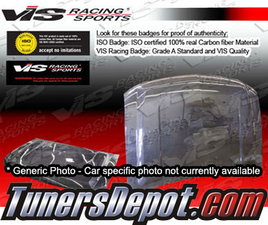 VIS OEM Style Carbon Fiber Hood - 03-06 Chevrolet Silverado 4dr HD