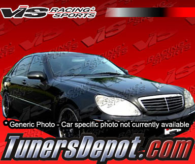 VIS OEM Style Carbon Fiber Hood - 03-06 Mercedes S350 W220