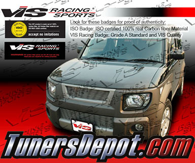 VIS OEM Style Carbon Fiber Hood - 03-08 Honda Element
