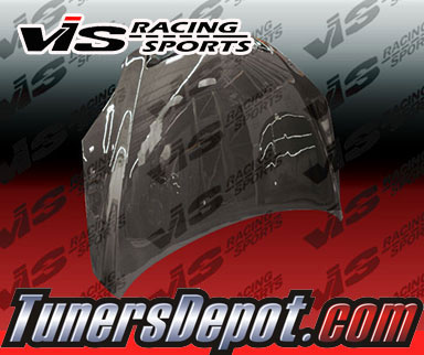 VIS OEM Style Carbon Fiber Hood - 04-09 Mazda 3 3dr Hatchback