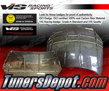 VIS OEM Style Carbon Fiber Hood - 05-06 Nissan Altima 4dr