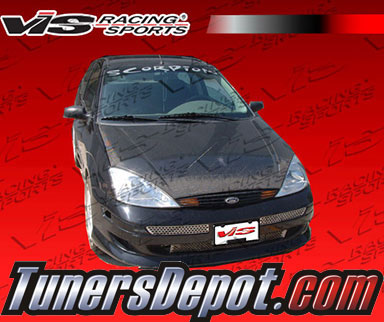 VIS OEM Style Carbon Fiber Hood - 05-07 Ford Focus
