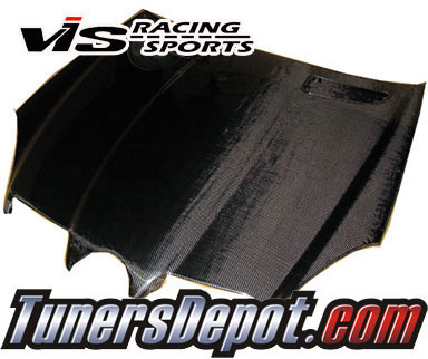 VIS OEM Style Carbon Fiber Hood - 05-11 Mercedes SLK55 AMG R171