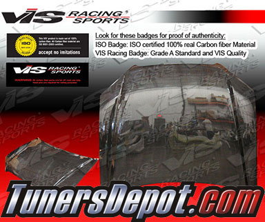 VIS OEM Style Carbon Fiber Hood - 06-08 323i 4dr Sedan E90