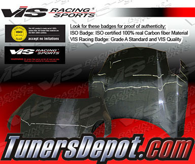 VIS OEM Style Carbon Fiber Hood - 06-08 Pontiac Solstice 2dr