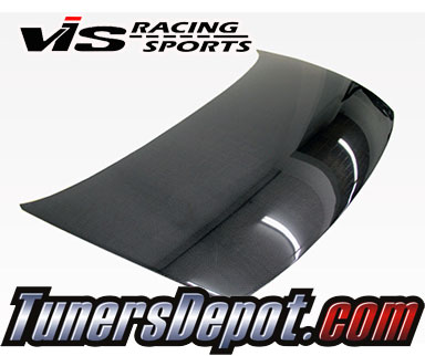 VIS OEM Style Carbon Fiber Hood - 06-11 Honda Civic 2dr