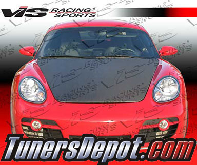 VIS OEM Style Carbon Fiber Hood - 06-12 Porsche Cayman 2dr