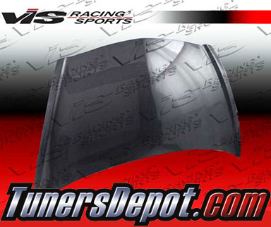 VIS OEM Style Carbon Fiber Hood - 07-08 Honda Fit 4dr