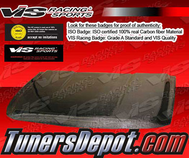 VIS OEM Style Carbon Fiber Hood - 07-11 Chevrolet Silverado HD
