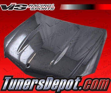VIS OEM Style Carbon Fiber Hood - 08-11 Mercedes C63 AMG 4dr Sedan W204