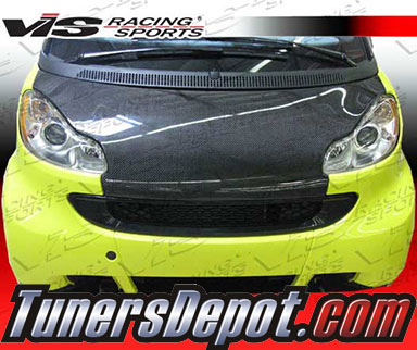 VIS OEM Style Carbon Fiber Hood - 08-15 Smart Fortwo 2dr