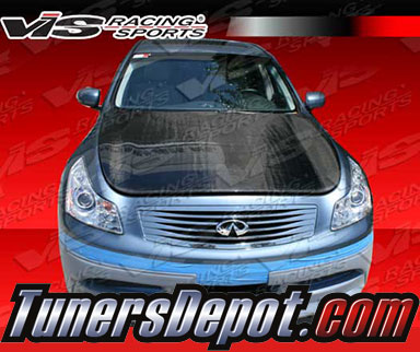 VIS OEM Style Carbon Fiber Hood - 09-13 Infiniti G37 4dr