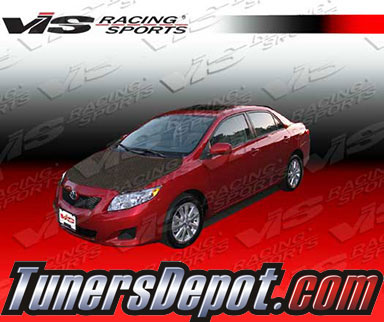 VIS OEM Style Carbon Fiber Hood - 09-13 Toyota Corolla 4dr